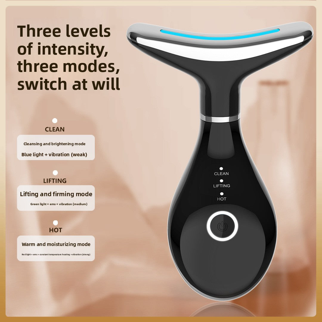 GlowSculpt Pro — EMS Face & Neck Sculpting Device with LED Light Therapy