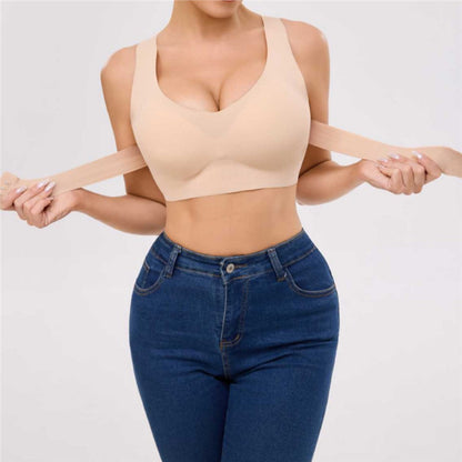 Lumario PostureLift™ Seamless Posture-Correcting Bra – Front Clasp Support