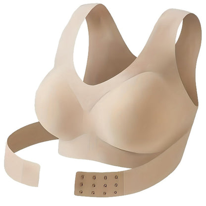 Lumario PostureLift™ Seamless Posture-Correcting Bra – Front Clasp Support